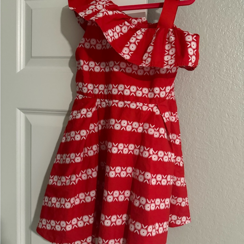Janie and Jack Red Floral Dress